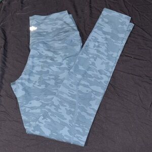 Alphalete Blue Camo Leggings